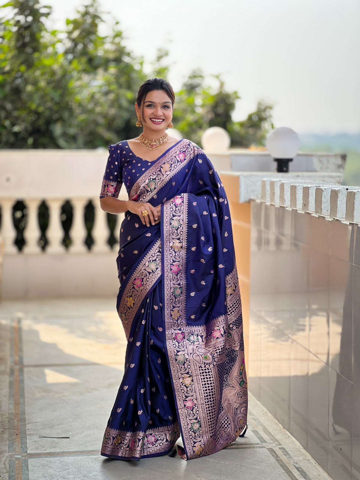   BANARASI - Navy
