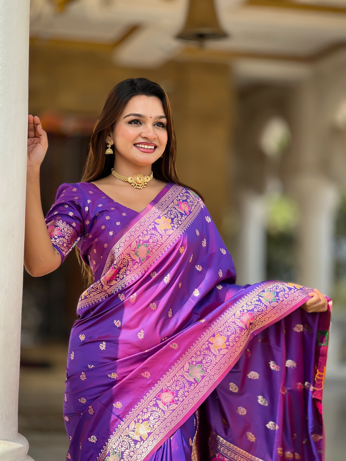 BANARASI - Purple